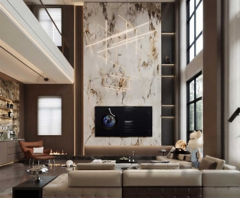 Modern A Living Room-ID:769885068