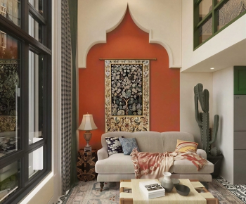 Modern A Living Room-ID:447139024