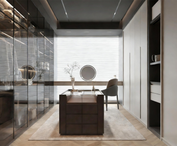 Modern Clothes Storage Area-ID:852301157