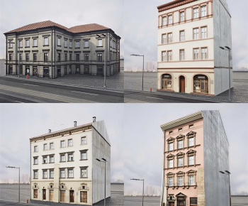 European Style Building Appearance-ID:239425907