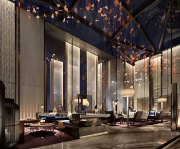 New Chinese Style Lobby Hall-ID:540839917