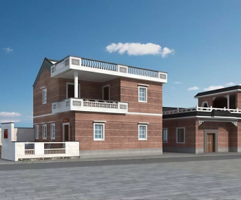 New Chinese Style Residential Building-ID:912769081