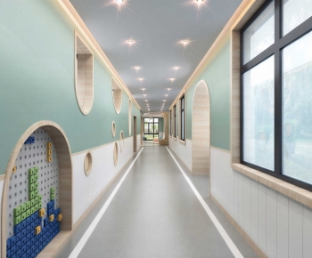 Modern Children's Kindergarten-ID:443752055