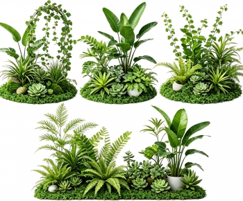 Modern Plant Landscaping-ID:991799883