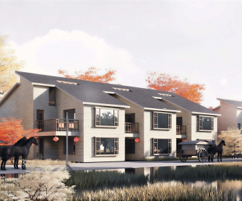 New Chinese Style Townhouse-ID:760546927