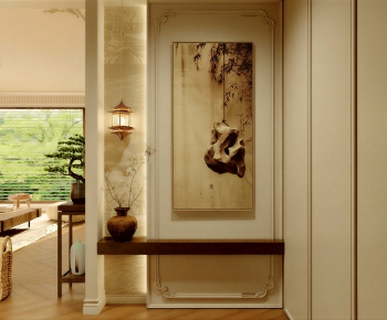 New Chinese Style Hallway-ID:546847115