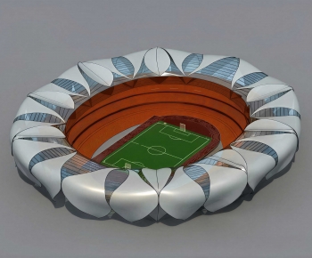 Modern Indoor Stadium-ID:825505022