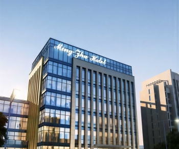 Modern Appearance Of Commercial Building-ID:830753095