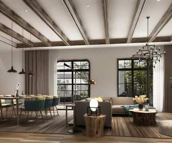 American Style A Living Room-ID:897741087