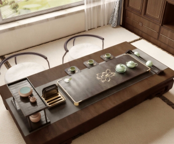 New Chinese Style Tea Set-ID:700965888