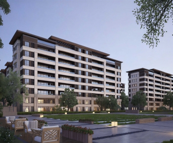 Modern Residential Building-ID:721923117