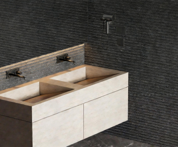 Modern Bathroom Cabinet-ID:600373035
