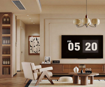 French Style A Living Room-ID:457200055