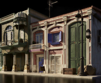 European Style Building Appearance-ID:815042027