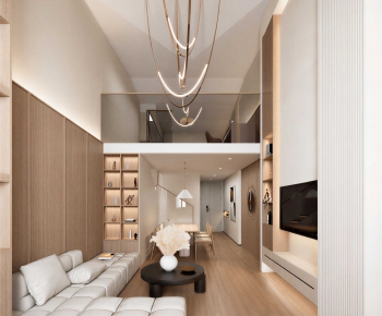 Modern A Living Room-ID:725646025