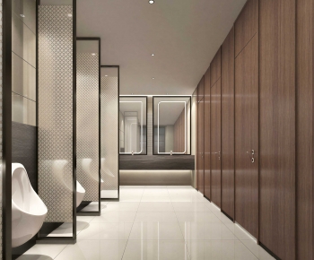 Modern Public Toilet-ID:292561052
