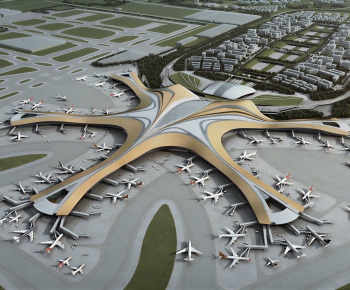 Modern Architectural Bird's-eye View Planning-ID:589035039