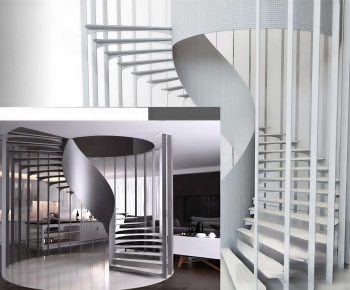 Modern Rotating Staircase-ID:307063104