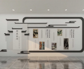 New Chinese Style Culture Wall-ID:467514048