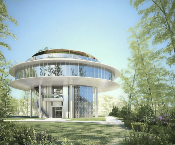 Modern Building Appearance-ID:751955995