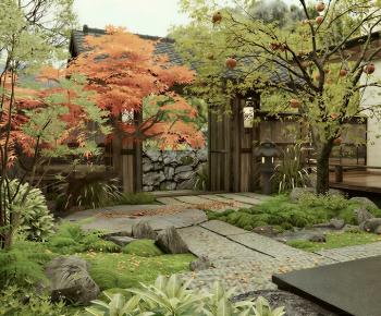 New Chinese Style Courtyard/landscape-ID:711622009