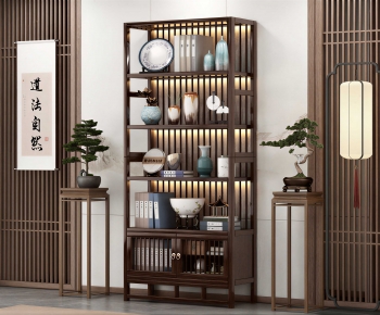 New Chinese Style Antique Rack-ID:555613997