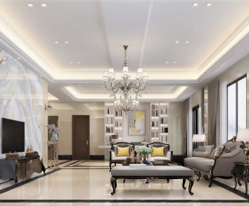 European Style A Living Room-ID:936151037