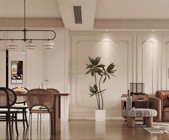 French Style A Living Room-ID:488861084