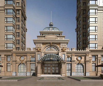 European Style Residential Building-ID:566277038