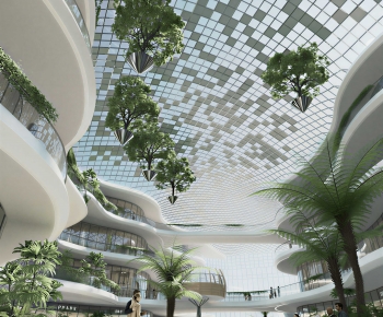Modern Shopping Mall-ID:347173932