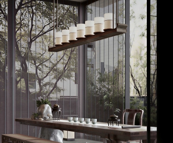 New Chinese Style Tea House-ID:487025984