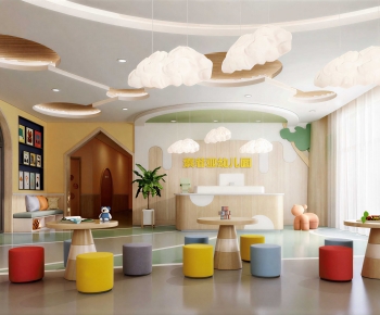 Modern Kindergarten Hall-ID:551822909