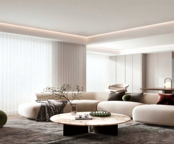 Modern A Living Room-ID:591322907