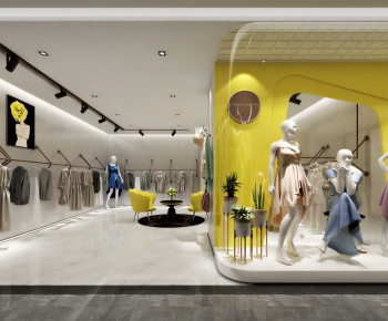 Modern Clothing Store-ID:530792955