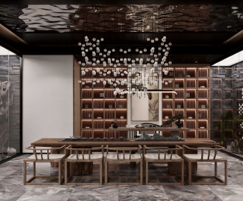 New Chinese Style Tea House-ID:243020069