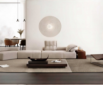 Modern A Living Room-ID:719259021