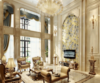 European Style A Living Room-ID:957490925