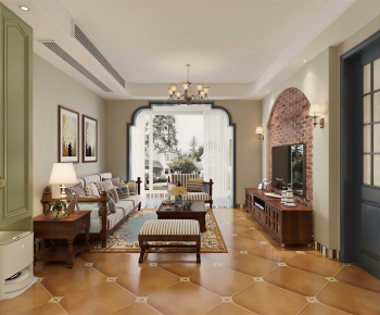 American Style A Living Room-ID:686944967