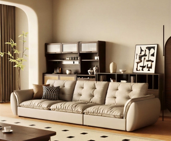 Modern A Living Room-ID:518596897