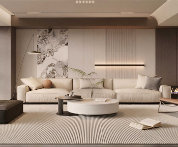 Modern A Living Room-ID:843369964