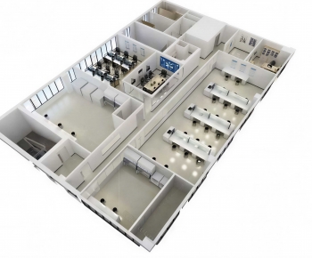 Modern A Bird's-eye View Of Home Decoration-ID:349287037