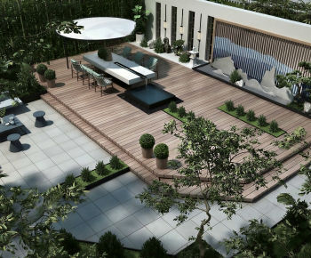 Modern Courtyard/landscape-ID:111628066