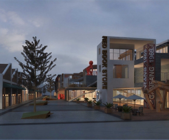 Modern Commercial Street-ID:849355947
