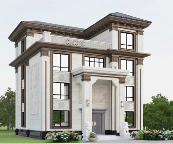 New Chinese Style Detached Villa-ID:658042918