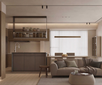 Modern A Living Room-ID:710901984