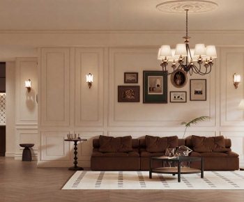 French Style A Living Room-ID:360543012