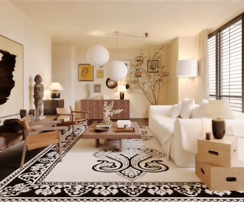Modern A Living Room-ID:889933117