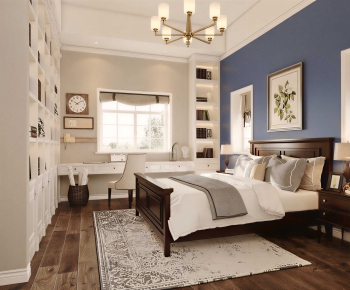 American Style Bedroom-ID:461738113