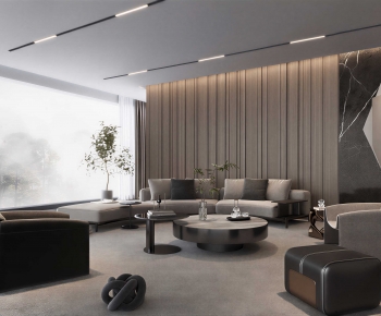 Modern A Living Room-ID:769582033
