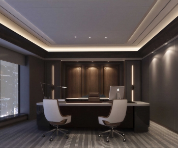 New Chinese Style Manager's Office-ID:338941103